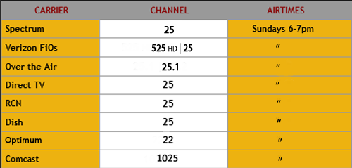 AKTINA TV Carriers